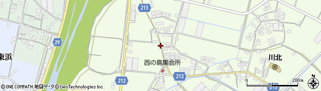 高知県安芸市川北甲2009周辺の地図