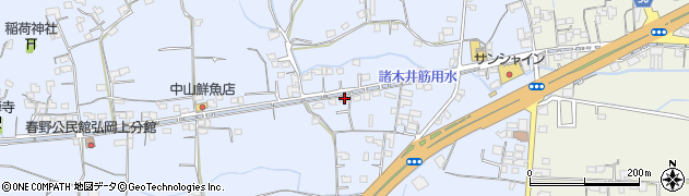 高知県高知市春野町弘岡上310周辺の地図