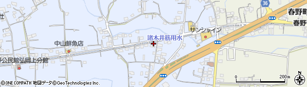 高知県高知市春野町弘岡上341周辺の地図