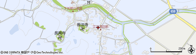 大分県宇佐市下矢部1265周辺の地図