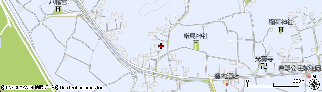 高知県高知市春野町弘岡上2771周辺の地図