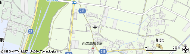高知県安芸市川北甲2012周辺の地図