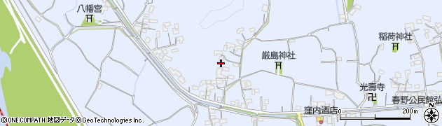 高知県高知市春野町弘岡上2764周辺の地図