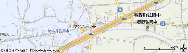 高知県高知市春野町弘岡中1774周辺の地図