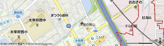 株式会社ダスキン　向佐野支店周辺の地図