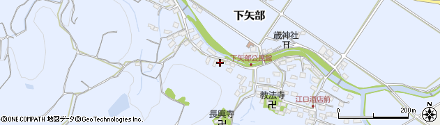 大分県宇佐市下矢部1355周辺の地図