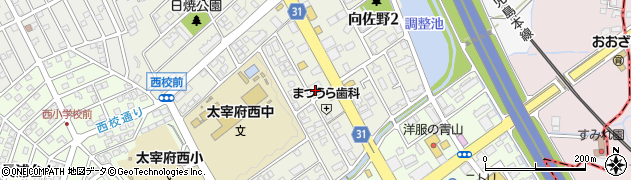 ビッグエコー　太宰府向佐野店周辺の地図