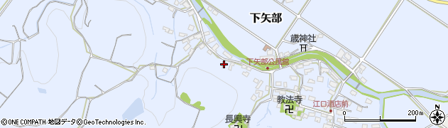 大分県宇佐市下矢部1356周辺の地図