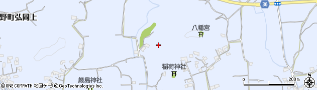 高知県高知市春野町弘岡上周辺の地図