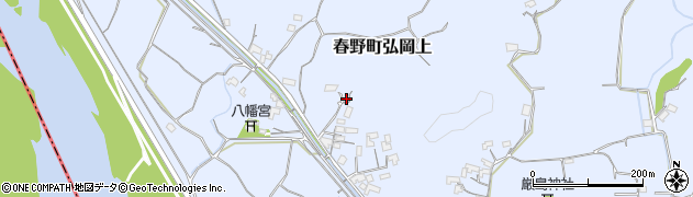 高知県高知市春野町弘岡上3316周辺の地図