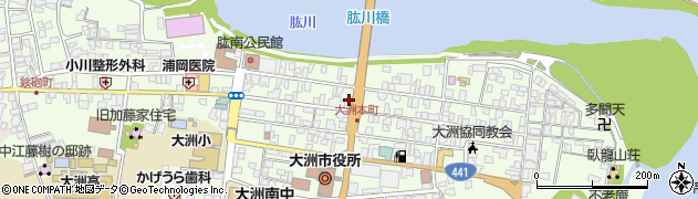 山本長成館周辺の地図