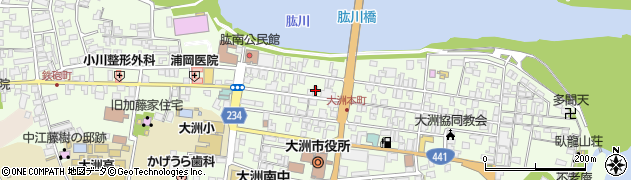 前川時計店周辺の地図