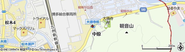 大徳寺前周辺の地図