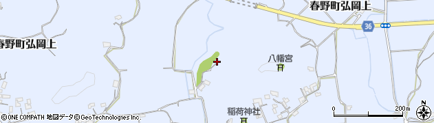 高知県高知市春野町弘岡上2497周辺の地図