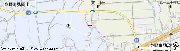 高知県高知市春野町弘岡中1538周辺の地図