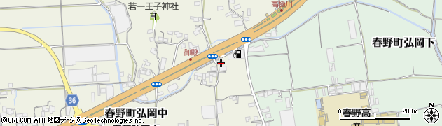 高知県高知市春野町弘岡中815周辺の地図