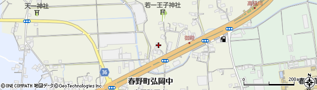 高知県高知市春野町弘岡中785周辺の地図