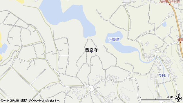 〒847-1431 佐賀県東松浦郡玄海町普恩寺の地図