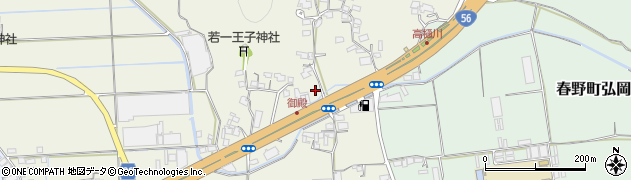 高知県高知市春野町弘岡中807周辺の地図