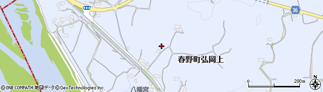 高知県高知市春野町弘岡上3378周辺の地図