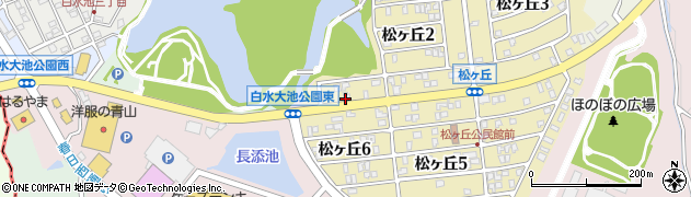 餃子舗博多はんげつ（弦月）本店周辺の地図
