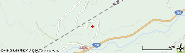 福岡県筑紫野市山家653周辺の地図