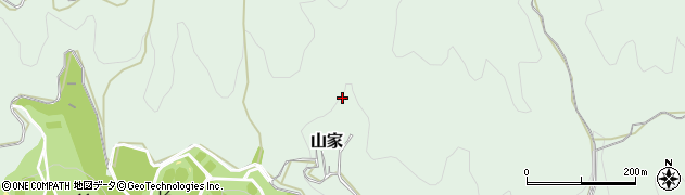 福岡県筑紫野市山家1441周辺の地図