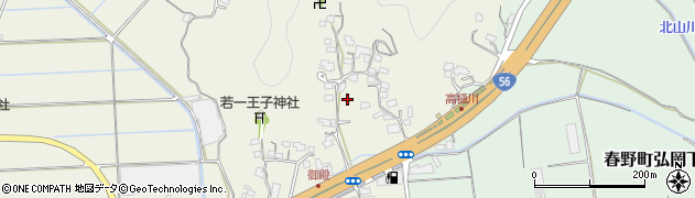 高知県高知市春野町弘岡中周辺の地図