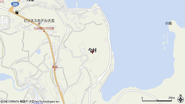 〒847-1441 佐賀県東松浦郡玄海町今村の地図