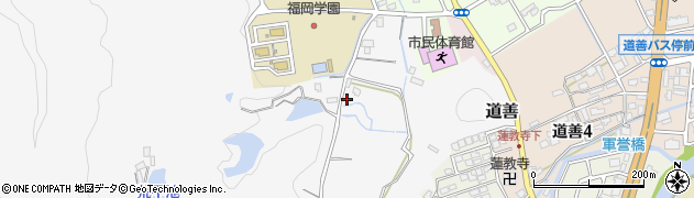 福岡県那珂川市後野周辺の地図