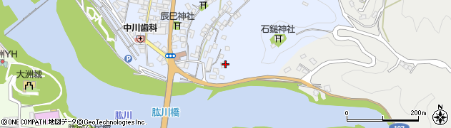 愛媛県大洲市中村996周辺の地図