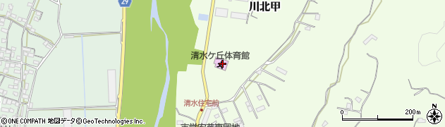 高知県安芸市川北甲5552周辺の地図