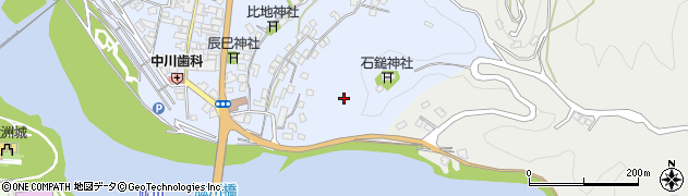 愛媛県大洲市中村959周辺の地図