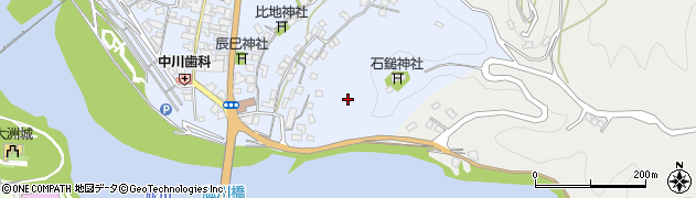 愛媛県大洲市中村998周辺の地図