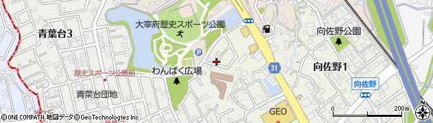篠振公園周辺の地図