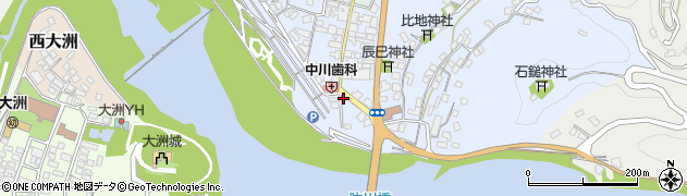 愛媛県大洲市中村558周辺の地図