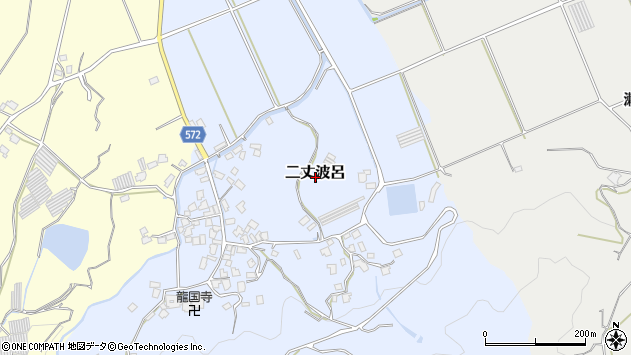 〒819-1626 福岡県糸島市二丈波呂の地図