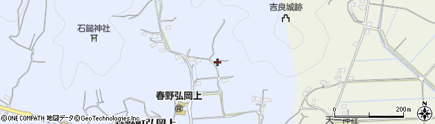 高知県高知市春野町弘岡上1223周辺の地図