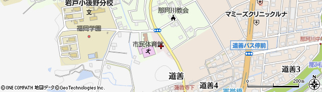 福岡県那珂川市恵子周辺の地図