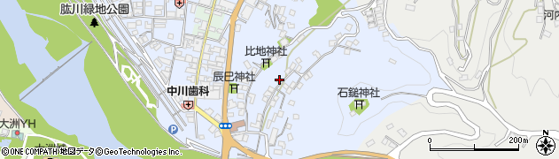 愛媛県大洲市中村810周辺の地図