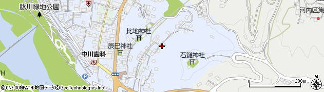 愛媛県大洲市中村943周辺の地図
