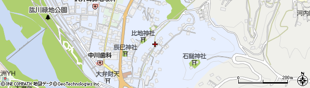 愛媛県大洲市中村807周辺の地図
