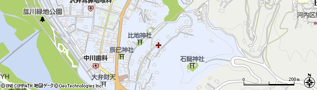 愛媛県大洲市中村802周辺の地図