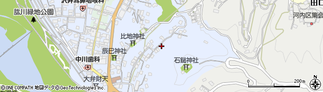 愛媛県大洲市中村942周辺の地図