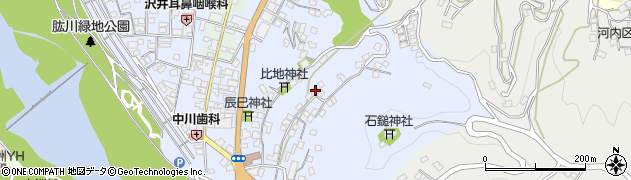 愛媛県大洲市中村803周辺の地図