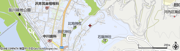 愛媛県大洲市中村797周辺の地図