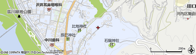 愛媛県大洲市中村797-2周辺の地図