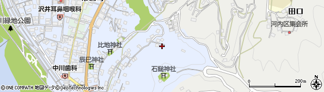 愛媛県大洲市中村896周辺の地図
