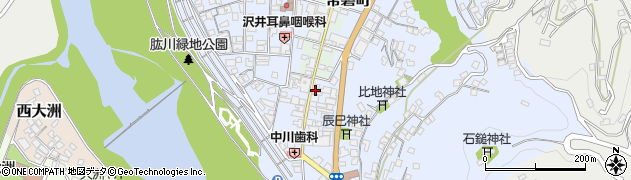 愛媛県大洲市中村571周辺の地図
