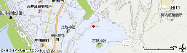 愛媛県大洲市中村894周辺の地図